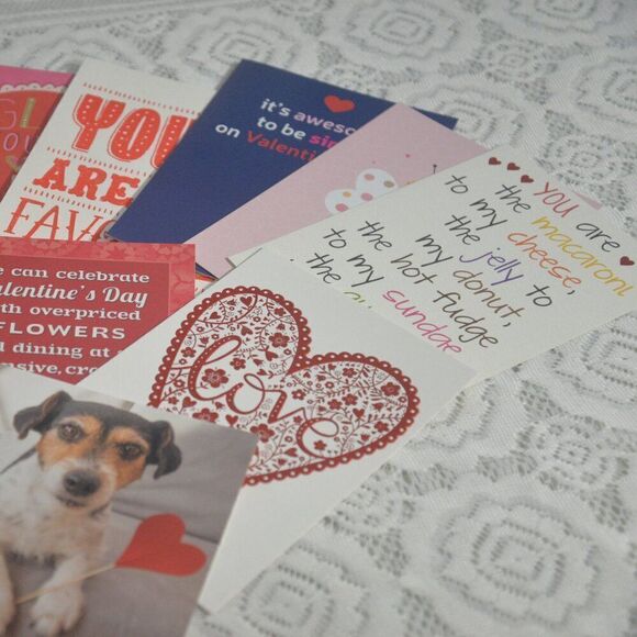 Valentines Day Cards 15 Various Brand New with Envelopes - Picture 4 of 11